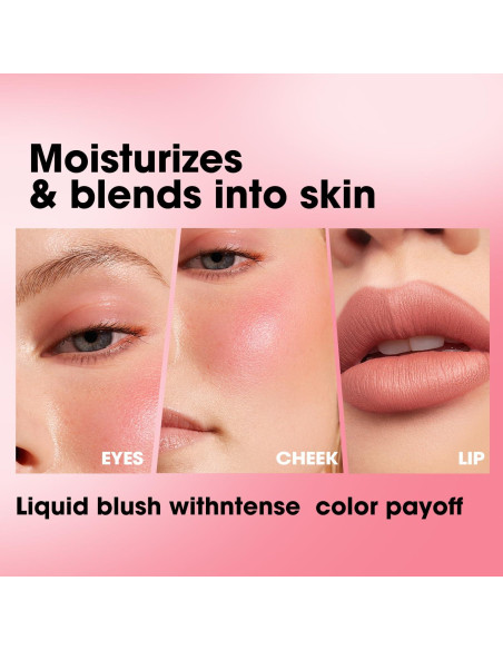 Rubor Líquido Jolilab 5 ml - Color 03 Susurro Rosa Nude