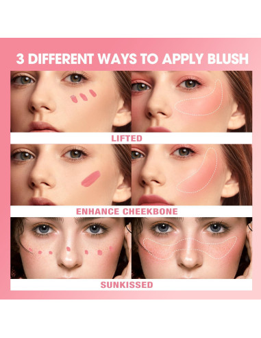 Rubor Líquido Jolilab 5 ml - Color 03 Susurro Rosa Nude