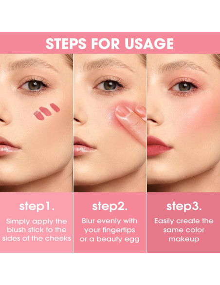 Rubor Líquido Jolilab 5 ml - Color 03 Susurro Rosa Nude