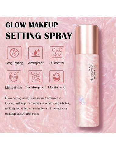 Spray Fijador de Maquillaje Hidratante IONSGAKO 118 ml