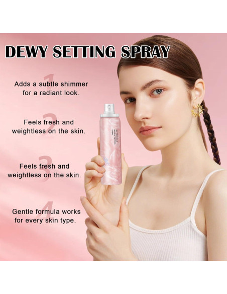 Spray Fijador de Maquillaje Hidratante IONSGAKO 118 ml