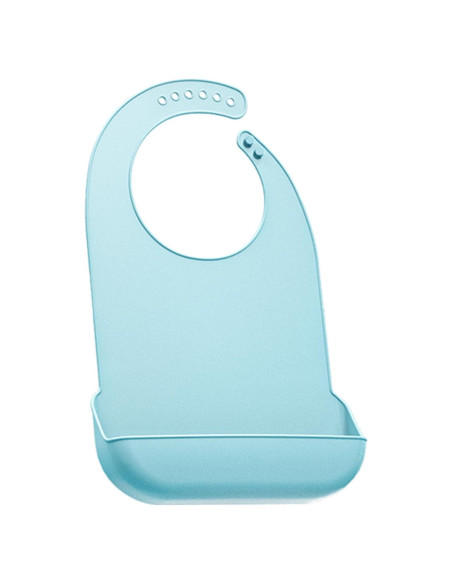 Paquete de 2 Baberos de Silicona Impermeables YYGMSS 52x36cm Paquete de 2 Baberos de Silicona Impermeables YYGMSS 52x36cm