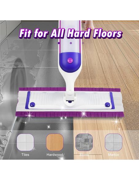 Paquete de 3 almohadillas de fregona BTRSOLUS para Swiffer