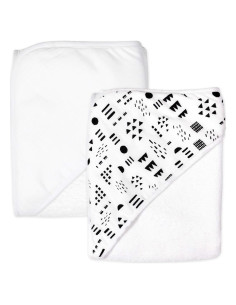 Toallas con Capucha HonestBaby 100% Algodón Orgánico 2-Pack