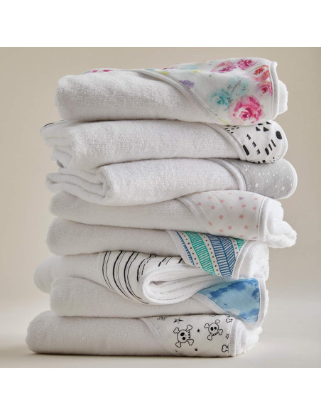 Toallas con Capucha HonestBaby 100% Algodón Orgánico 2-Pack