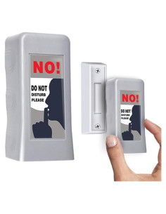 Cubierta de Botón Timbre No Molestar ALLICAVER 2 Paquete