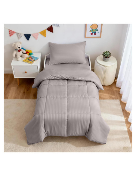 Conjunto de Ropa de Cama ZPECC para Niños 4 Piezas Hipoalergénico
