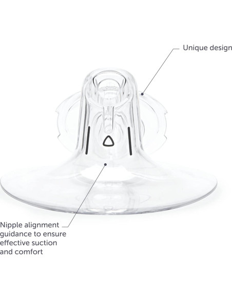 Protectores de Pezón Elvie 24mm - 2 Paquetes Libres de BPA