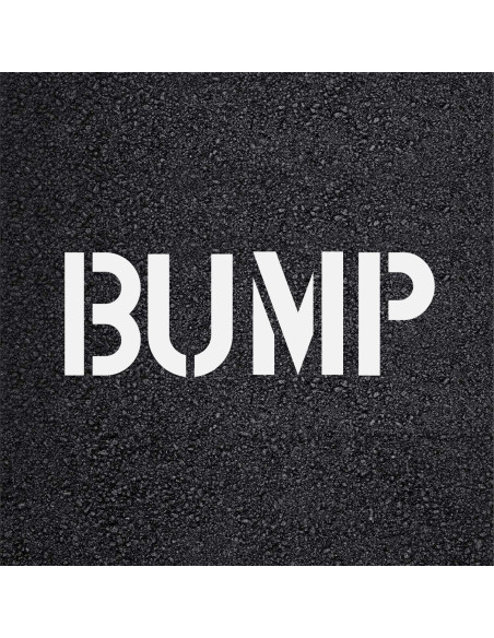 Plantilla de Bache 30.48 cm Marketing Holders para Pavimento