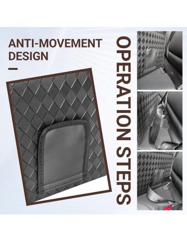 Organizador de Asiento de Coche TKSATMD Plegable Negro 22L