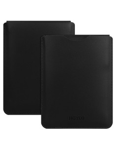 Funda Universal para E-Book 6" SOMEI Cuero Ecológico Negra