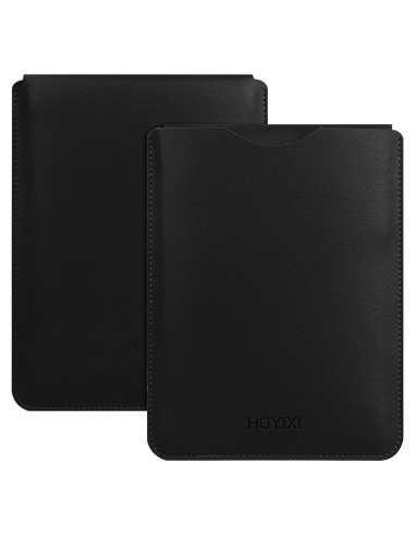 Funda Universal para E-Book 6" SOMEI Cuero Ecológico Negra