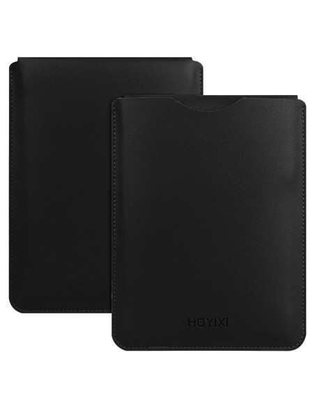 Funda Universal para E-Book 6" SOMEI Cuero Ecológico Negra