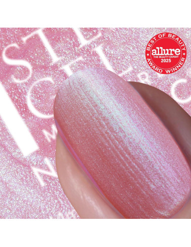 Esmalte de Uñas 4-en-1 Nails Inc Addison Rosa Iridiscente 13.93 ml