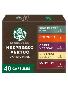 Cápsulas de Café Starbucks para Nespresso Vertuo - 40 Unidades