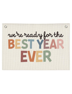 Banner de Lienzo Decorativo Boho Wheatwin 50.8x76.2 cm