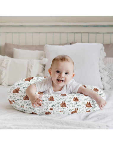 Funda de Almohada de Lactancia HawSkgFub Vaca 55.88x45.72cm