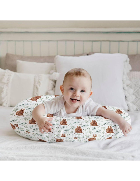 Funda de Almohada de Lactancia HawSkgFub Vaca 55.88x45.72cm