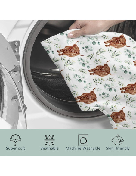 Funda de Almohada de Lactancia HawSkgFub Vaca 55.88x45.72cm