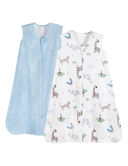 Saco de Dormir para Bebés PHF 100% Algodón Orgánico 0-6 Meses