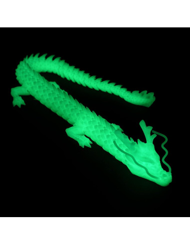 Dragón Luminiscente 3D LUYU 45.72 cm Juguete Antiestrés