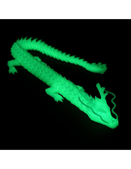 Dragón Luminiscente 3D LUYU 45.72 cm Juguete Antiestrés