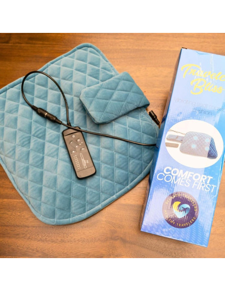 Cojín de Masaje Bliss Viajeros Relajados - 8 Modos - 0.94 kg