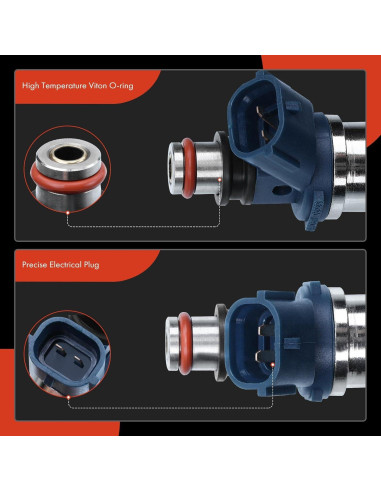 Inyector de Combustible A-Premium para Toyota Tacoma 1995-2000 L4 2.4L