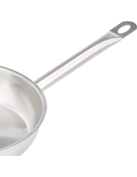 Juego de Sartenes de Acero Inoxidable 3 Piezas Amazon Basics