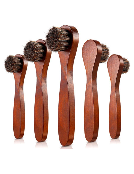 Kit de Cepillos de Pulido de Caballo Jovitec 5 Piezas