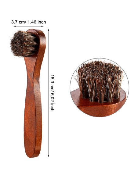 Kit de Cepillos de Pulido de Caballo Jovitec 5 Piezas