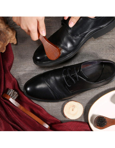 Kit de Cepillos de Pulido de Caballo Jovitec 5 Piezas