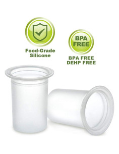 Diafragmas de Silicona Maymom para Extractores Ameda - 4 Unidades 2