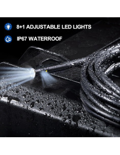 Cámara Endoscópica Ginocaco Doble Lente 4.3" HD IP67 2