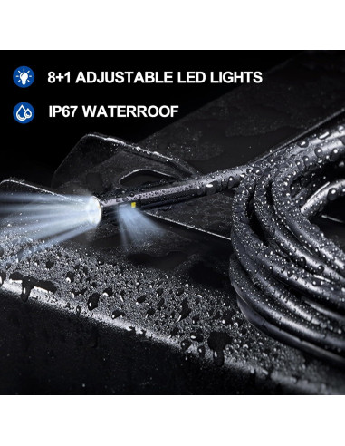 Cámara Endoscópica Ginocaco Doble Lente 4.3" HD IP67