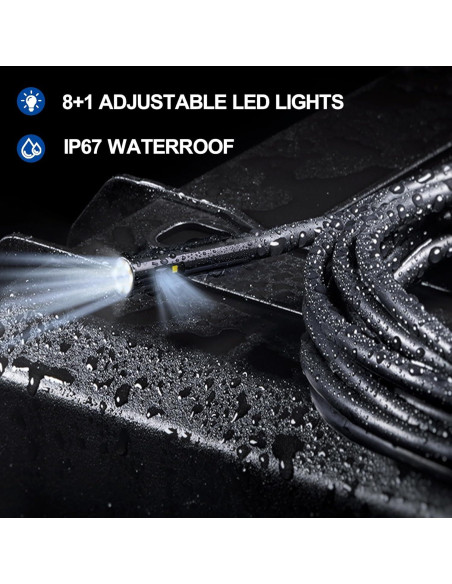 Cámara Endoscópica Ginocaco Doble Lente 4.3" HD IP67