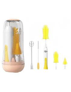 Juego de limpieza 6 en 1 Winforhour para biberones Amarillo