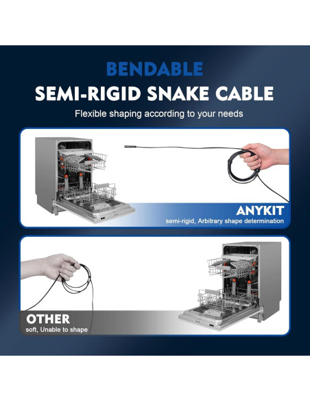 Cámara Endoscópica Ginocaco Doble Lente 4.3" HD IP67