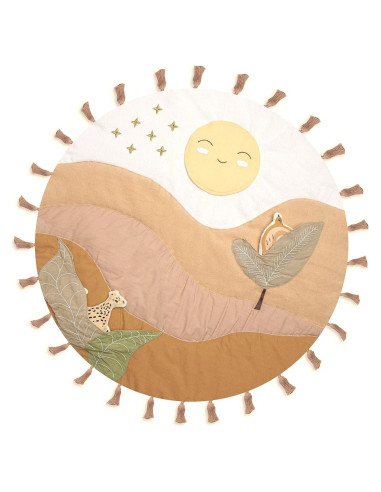 Alfombra de Actividad Crane para Bebés 91x91 cm Safari