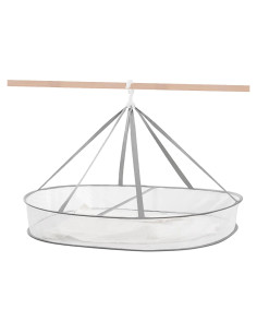 Perchero Plegable WEISGJA 1 Nivel 80 cm Secador de Ropa