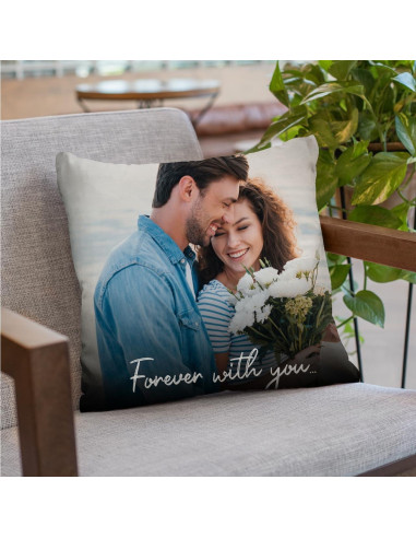 Almohada Personalizada de Pareja 40 cm - Regalo San Valentín