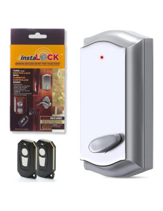 Cerradura Inteligente InstaLock Plata Cepillada - Sin Llave