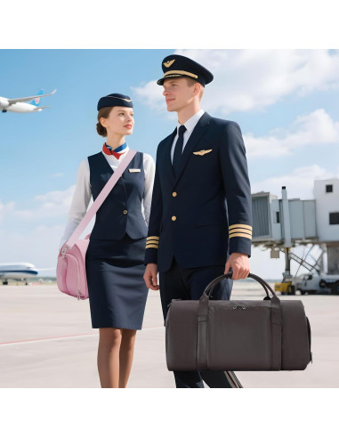 Bolsa de Traje y Fin de Semana Modoker Rosa 2-en-1 1.82kg