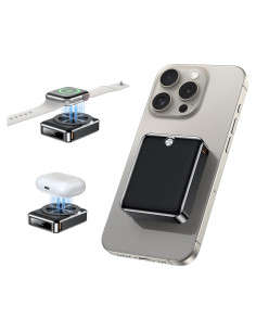 Cargador Portátil Magnético 10000mAh MEKIKI Carga Rápida