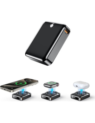 Cargador Portátil Magnético 10000mAh MEKIKI Carga Rápida