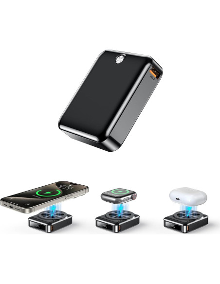 Cargador Portátil Magnético 10000mAh MEKIKI Carga Rápida