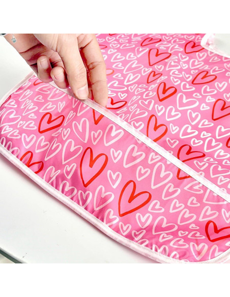 Baberos de Manga Larga PandaEar 3 Pack para Bebés 6-36 Meses