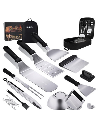 Kit de Accesorios para Plancha Blackstone - 27 Piezas de Acero Inoxidable