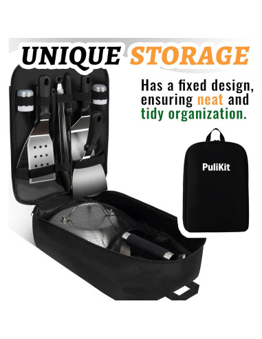 Kit de Accesorios para Plancha Blackstone - 27 Piezas de Acero Inoxidable