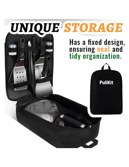 Kit de Accesorios para Plancha Blackstone - 27 Piezas de Acero Inoxidable